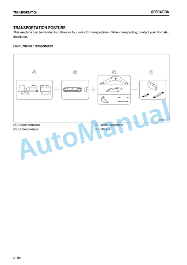 Komatsu PC600-8E0, PC600LC-8E0, PC650-8E0, PC650LC-8E0, PC700LC-8E0 Hydraulic Excavator Operation and Maintenance Manual TEN01084-00-4