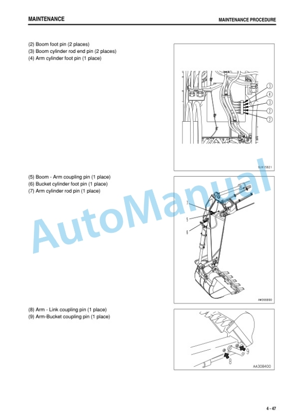 Komatsu PC600-8R1, PC600LC-8R1, PC700LC-8R Hydraulic Excavator Operation and Maintenance Manual PEN01810-00-5