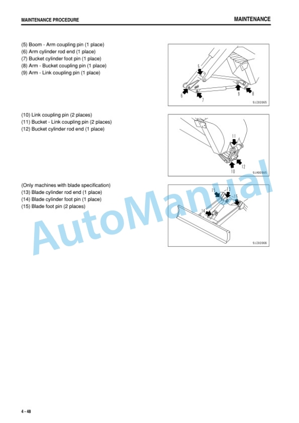 Komatsu PC70-8 Hydraulic Excavator Operation and Maintenance Manual YEAM202400-00-5