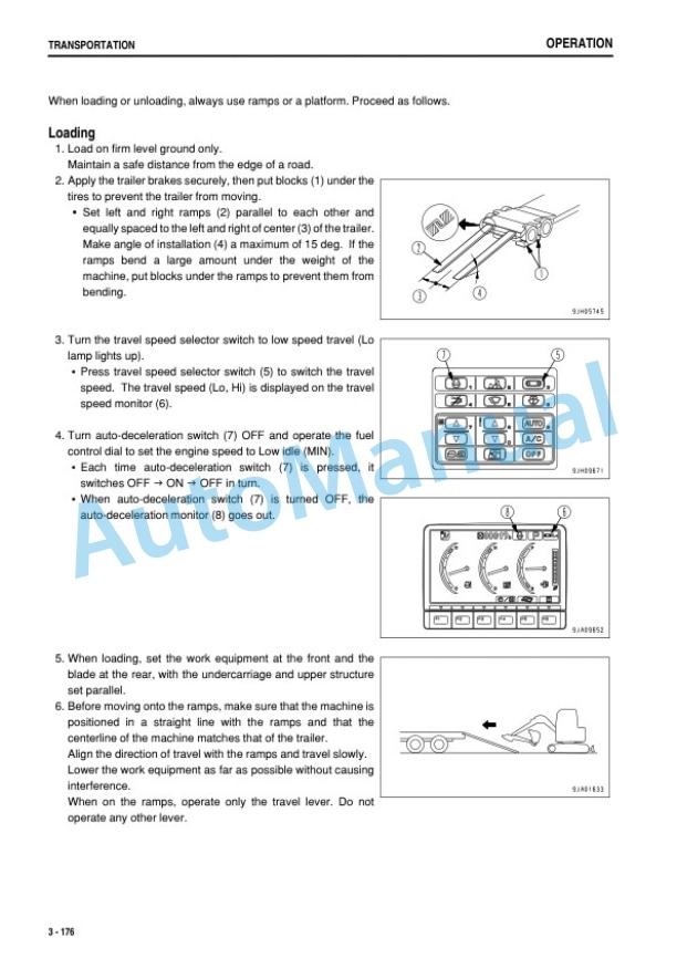 Komatsu PC78US-8 Hydraulic Excavator Operation and Maintenance Manual PEN00564-09-4