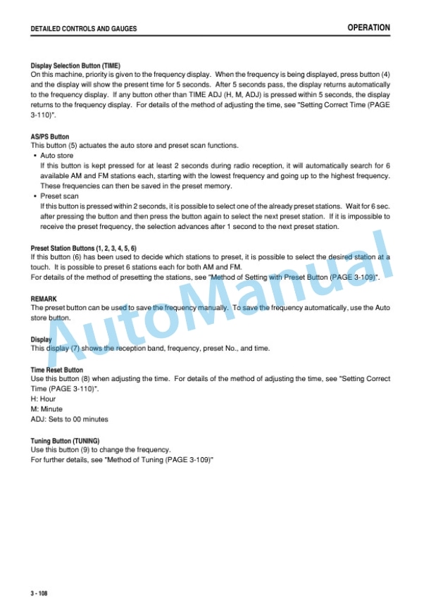 Komatsu PC800-8E0, PC800LC-8E0, PC800SE-8E0, PC850-8E0, PC850SE-8E0 Hydraulic Excavator Operation and Maintenance Manual TEN01085-01-3