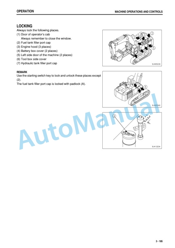Komatsu PC800-8R1, PC800LC-8R1, PC800SE-8R1, PC850-8R1, PC850SE-8R1 Hydraulic Excavator Operation and Maintenance Manual PEN01815-00-4