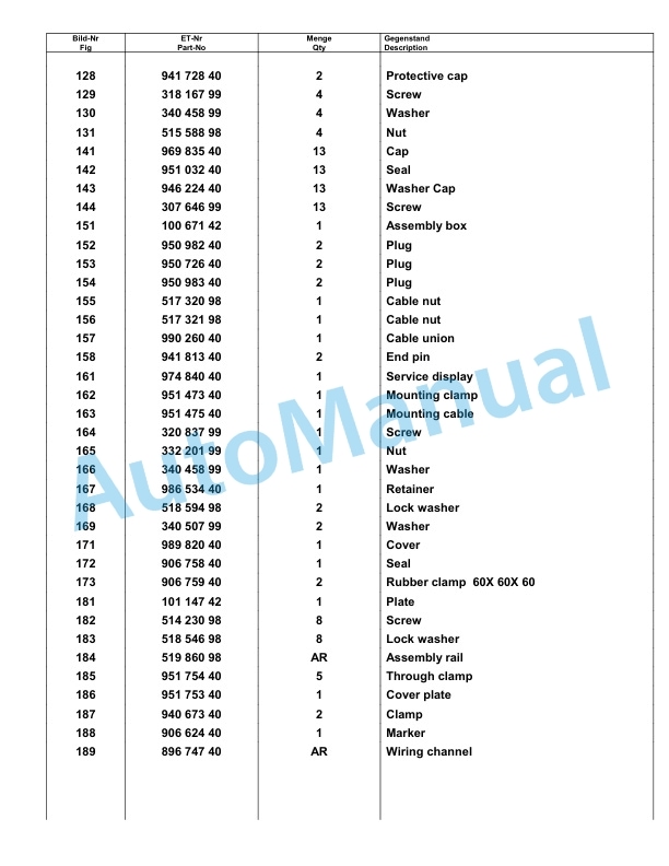 Komatsu PC8000-11 Hydraulic Excavator Parts Manual G12118-4