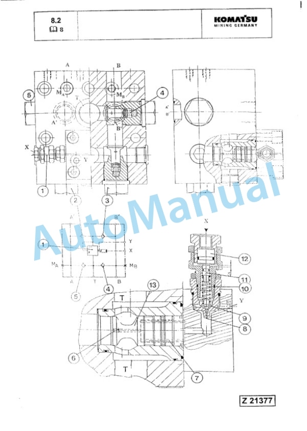 Komatsu PC8000-1E Hydraulic Excavator Service Manual-5