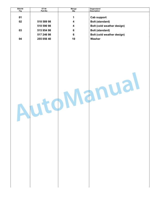 Komatsu PC8000-6 Hydraulic Excavator Parts Manual G12099-3