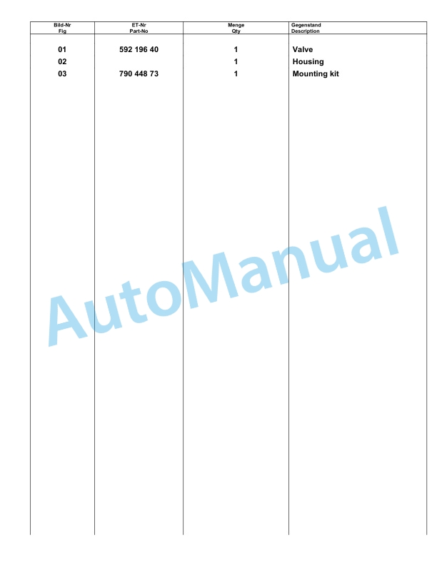 Komatsu PC8000-6 Hydraulic Excavator Parts Manual G12112-5