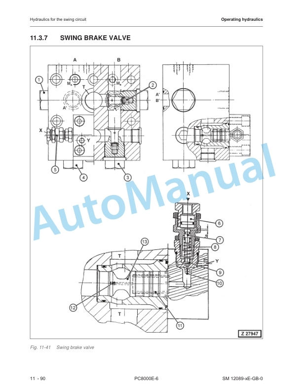 Komatsu PC8000-6 Hydraulic Mining Shovel Shop Manual SMPC8000E-6-4