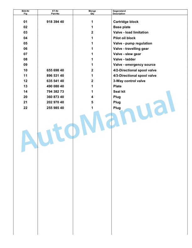 Komatsu PC8000-6E Hydraulic Excavator Parts Manual G12048-5