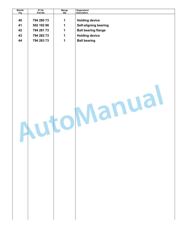 Komatsu PC8000-6E Hydraulic Excavator Parts Manual G12049-5