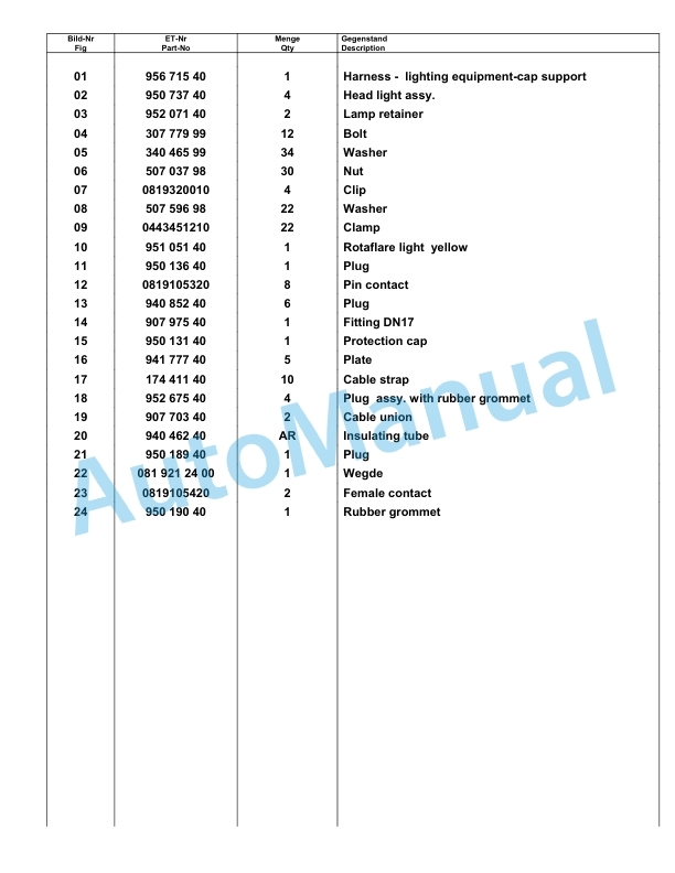 Komatsu PC8000-6E Hydraulic Excavator Parts Manual G12077-2