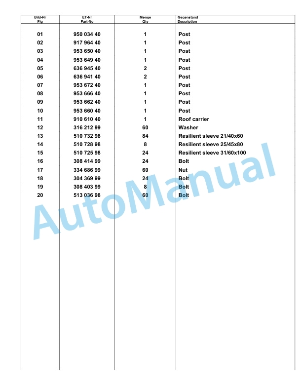 Komatsu PC8000-6E Hydraulic Excavator Parts Manual G12092-3