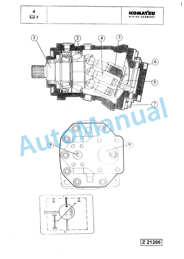 Komatsu PC8000 Hydraulic Excavator Service Manual-2