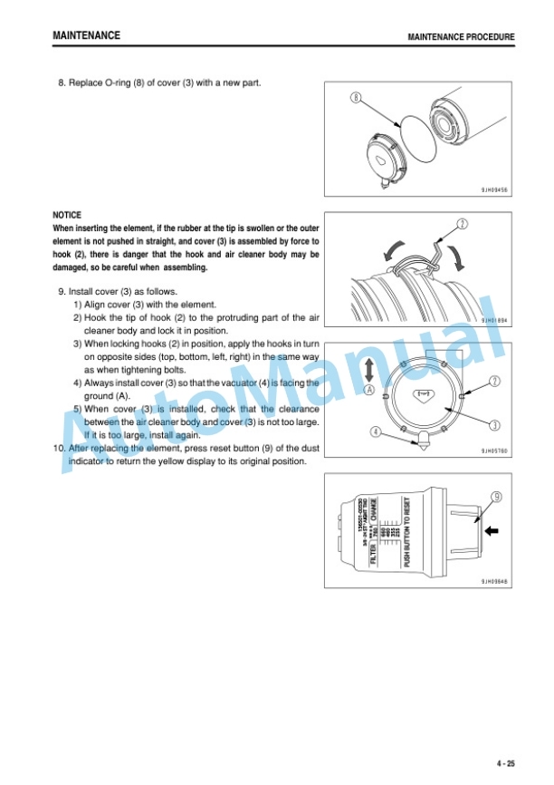 Komatsu PC800SE-8E0 Hydraulic Excavator Operation and Maintenance Manual PEN01628-03-5