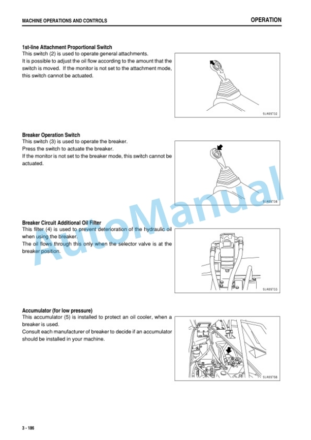 Komatsu PC88MR-8 Hydraulic Excavator Operation and Maintenance Manual TEN00529-09-4