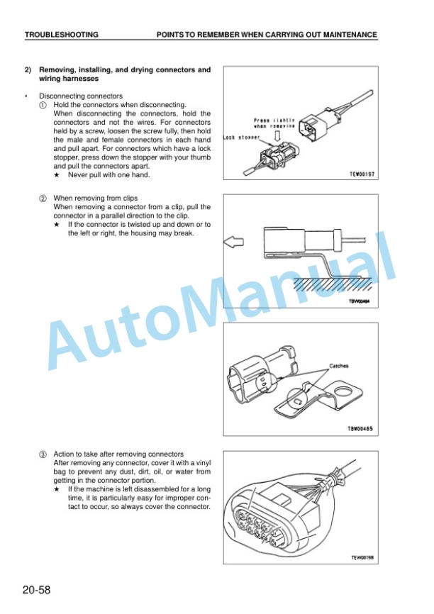 Komatsu PW130ES-6K Hydraulic Excavator Shop Manual UEBM001201-3