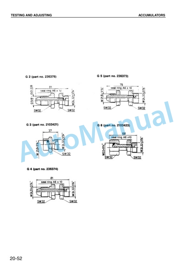 Komatsu PW130ES-6K Hydraulic Excavator Shop Manual UEBM001202-3