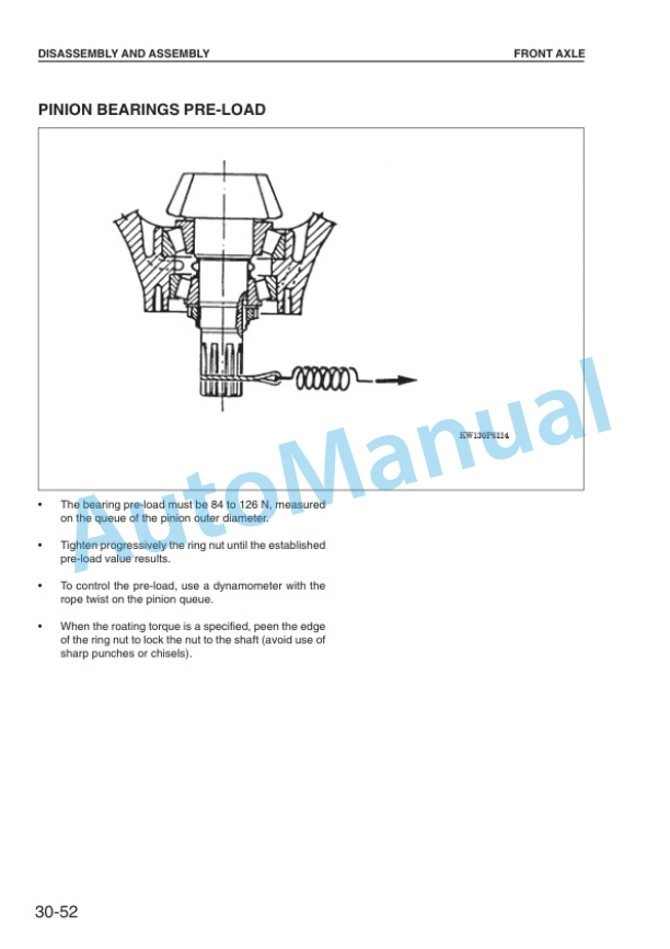 Komatsu PW130ES-6K Hydraulic Excavator Shop Manual UEBM001202-5