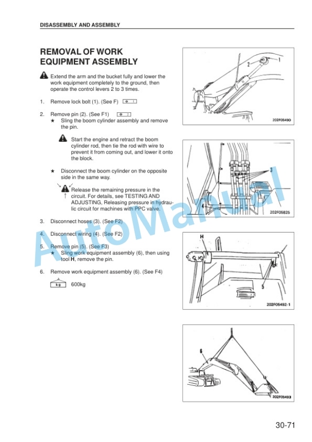 Komatsu PW170ES-6K Hydraulic Excavator Shop Manual EEBM001601-5