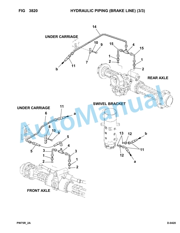 Komatsu PW75R-2 Hydraulic Excavator Parts Manual 22E0200243-up-3