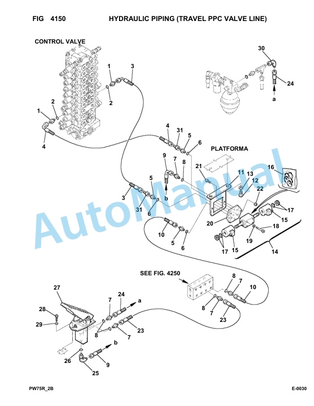 Komatsu PW75R-2 Hydraulic Excavator Parts Manual 22E0210001-up-3