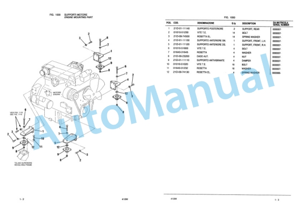 Komatsu PW95-1 Hydraulic Excavator Parts Manual WEPBPW9500-2