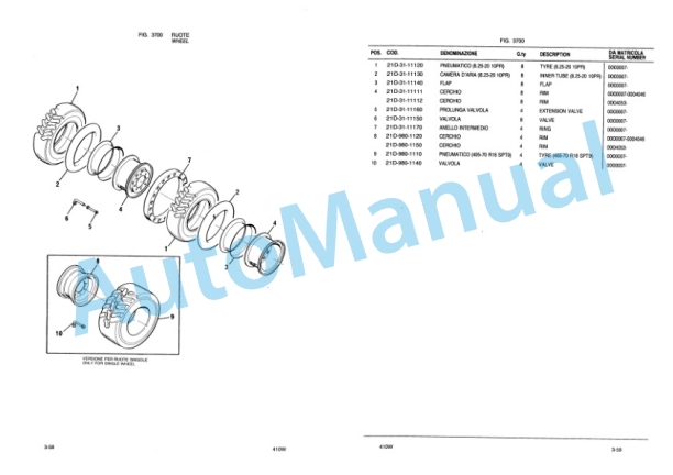 Komatsu PW95-1 Hydraulic Excavator Parts Manual WEPBPW9500-3
