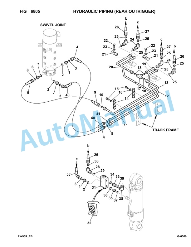 Komatsu PW95R-2 Hydraulic Excavator Parts Manual 21D0210001-up-5