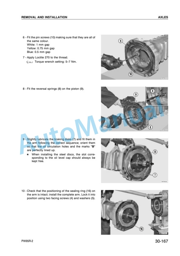 Komatsu PW95R-2 Hydraulic Excavator Shop Manual WEBM001800-5