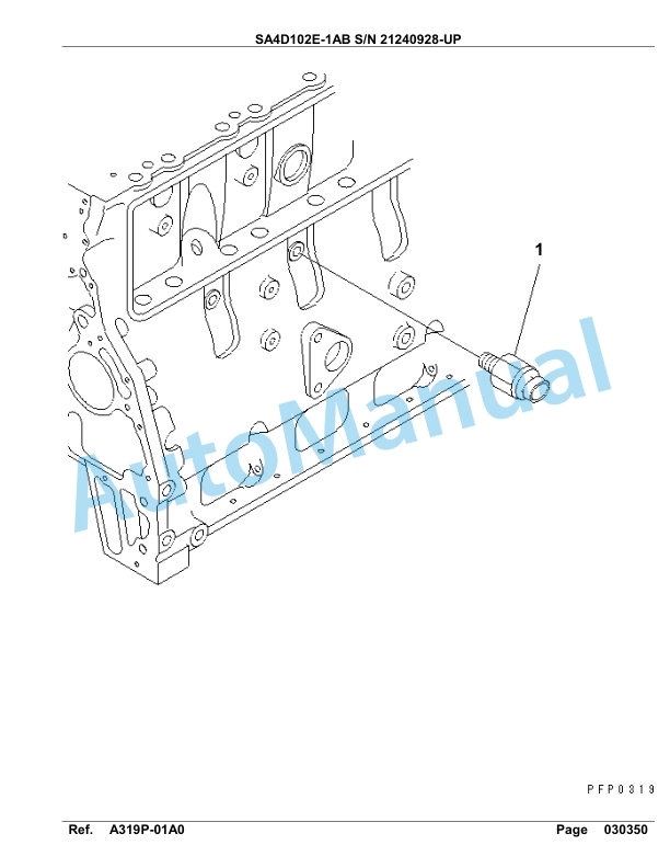 Komatsu SA4D102E-1AB Engine Parts Manual-4