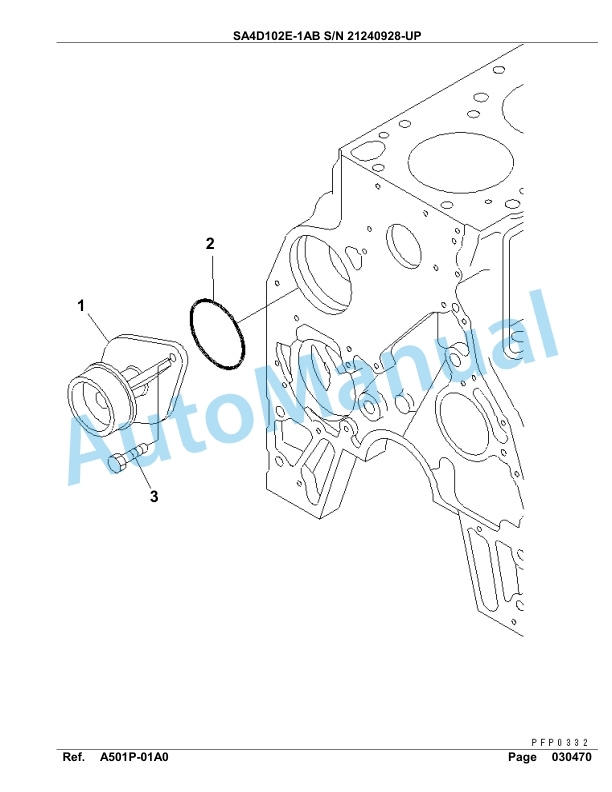 Komatsu SA4D102E-1AB Engine Parts Manual-5