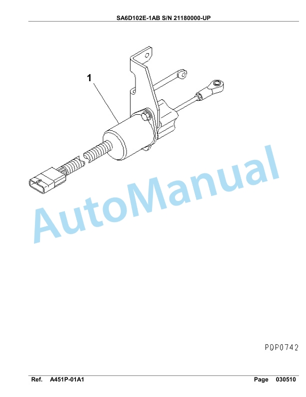 Komatsu SA6D102E-1AB Engine Parts Manual-5