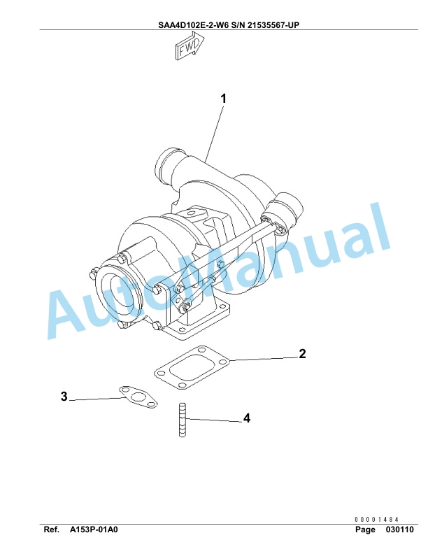 Komatsu SAA4D102E-2-W6 Engine Parts Manual-2