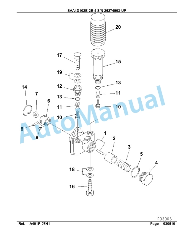 Komatsu SAA4D102E-2E-4 Engine Parts Manual-4