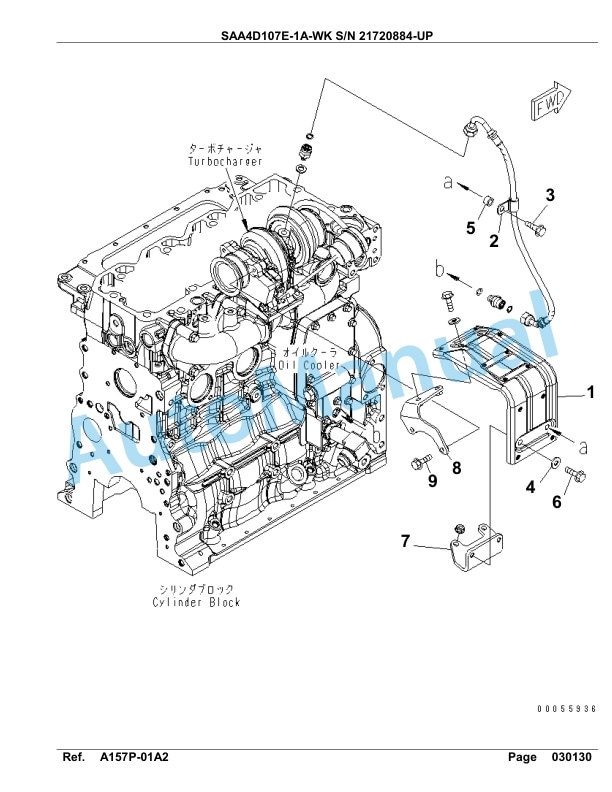 Komatsu SAA4D107E-1A-WK Engine Parts Manual-2