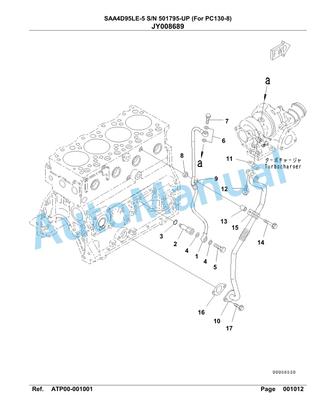 Komatsu SAA4D95LE-5 Engine Parts Manual-2