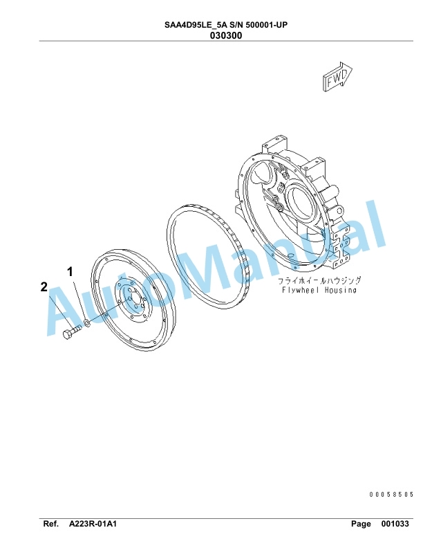 Komatsu SAA4D95LE-5A Engine Parts Manual-3