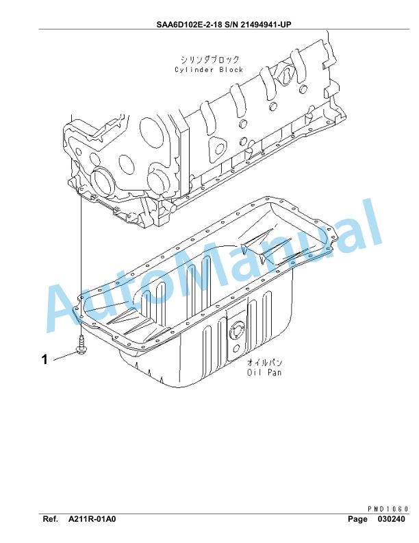 Komatsu SAA6D102E-2-18 Engine Parts Manual-3