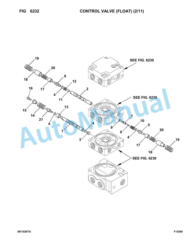 Komatsu SK1026-5 Turbo USA Skid Loader Parts Manual 37CTF50001-Up-4