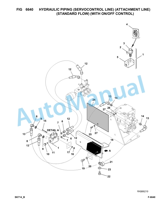 Komatsu SK714-5 Skid Loader Parts Manual F04859-up-5