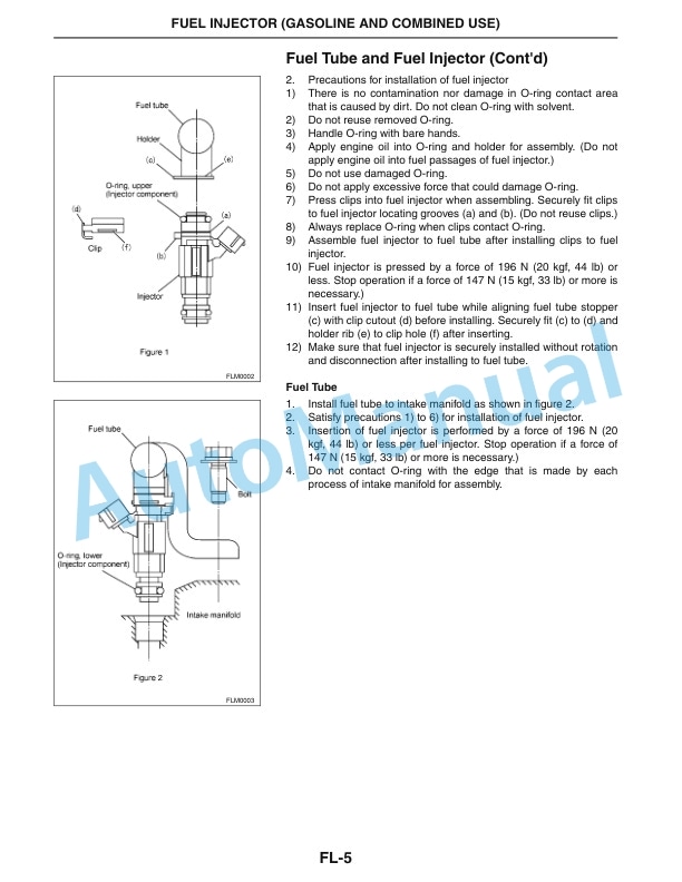 Komatsu TB45E Gasoline Engine Service Manual SM205-5