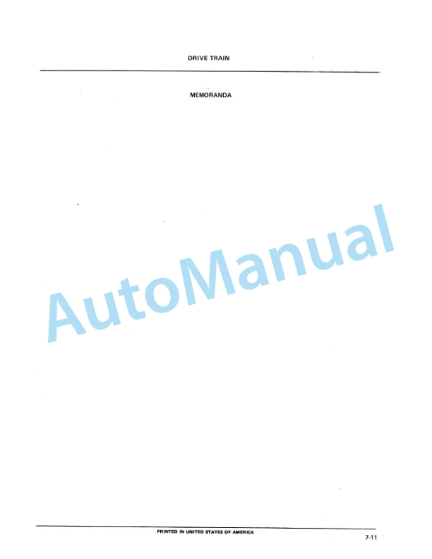 Komatsu TD-7E Crawler Tractor Parts Manual PC-TD7E-2-2