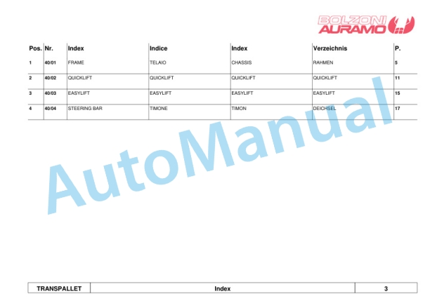 Komatsu TRANSPALLET Parts Manual-2