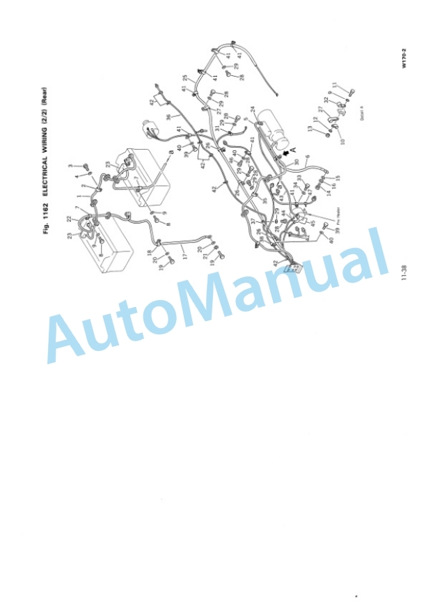 Komatsu W170-2 Wheel Loader Parts Manual PEPB03840201-2