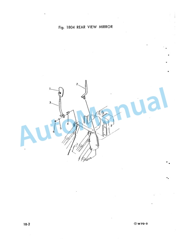 Komatsu W70-2 Wheel Loader Parts Manual PEPB03810203-5