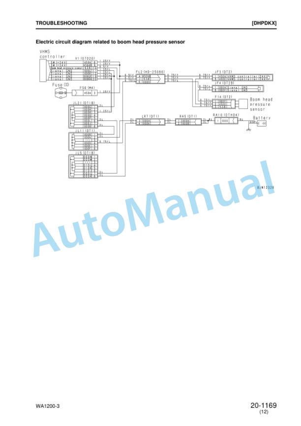 Komatsu WA1200-3 Wheel Loader Shop Manual SEBM018227-4