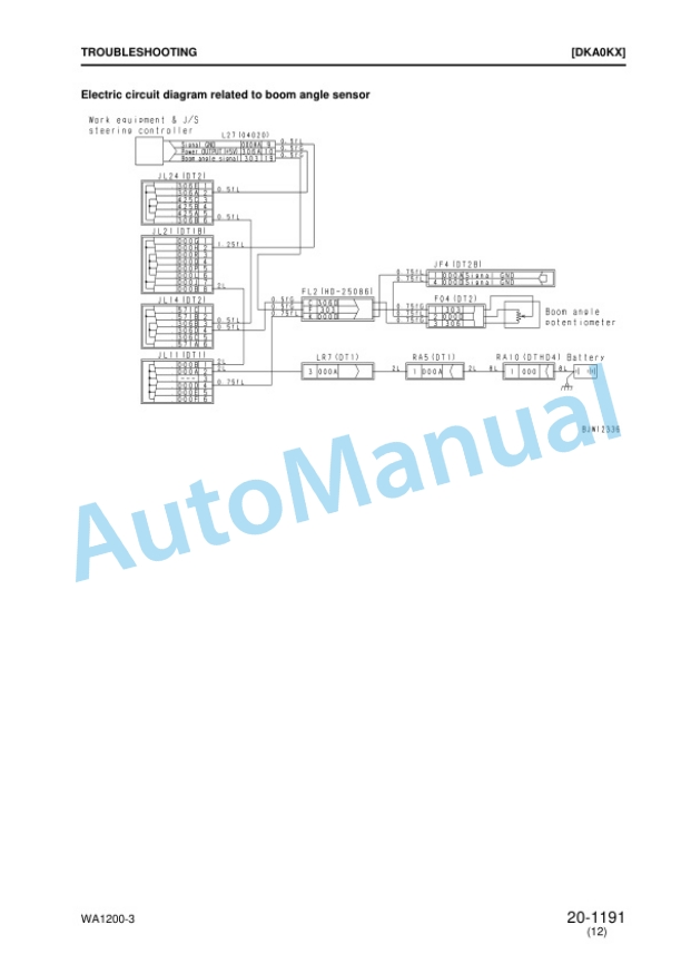 Komatsu WA1200-3 Wheel Loader Shop Manual SEBM018231-4
