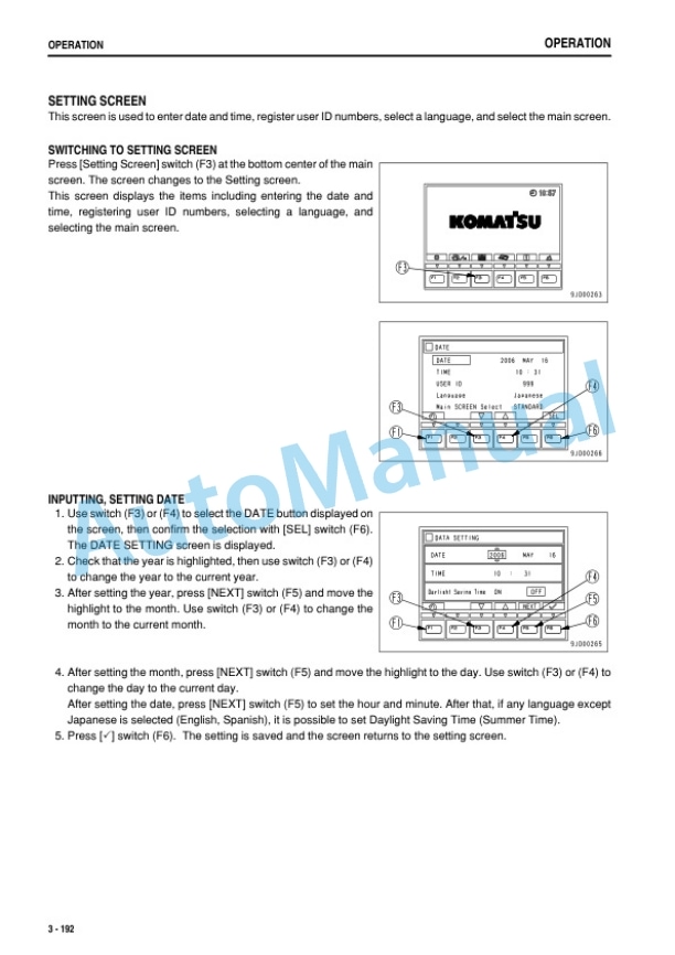 Komatsu WA1200-6 Wheel Loader Operation and Maintenance Manual PEN01930-00-4