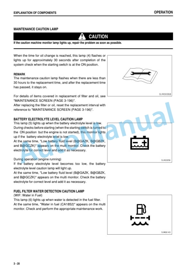 Komatsu WA1200-6 Wheel Loader Operation and Maintenance Manual PEN02072-00-2