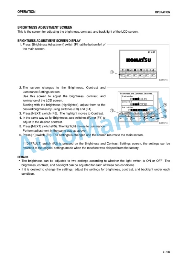 Komatsu WA1200-6 Wheel Loader Operation and Maintenance Manual TEN00859-08-4
