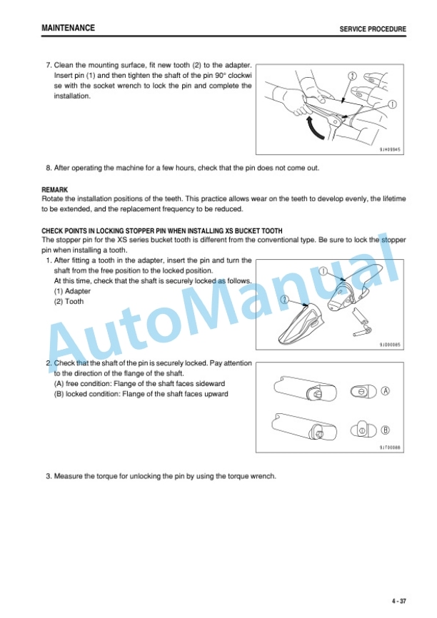 Komatsu WA1200-6 Wheel Loader Operation and Maintenance Manual TEN00859-08-5